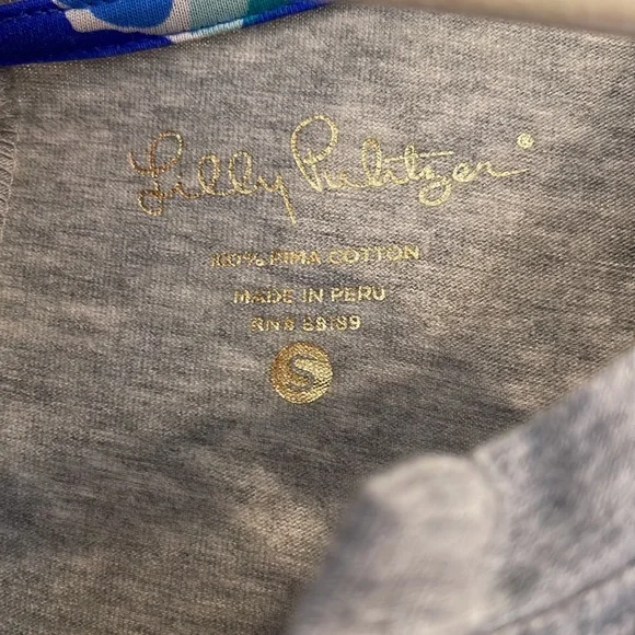 Lilly Pulitzer Banyan Dress in Heather Grey - Picture 3 of 9